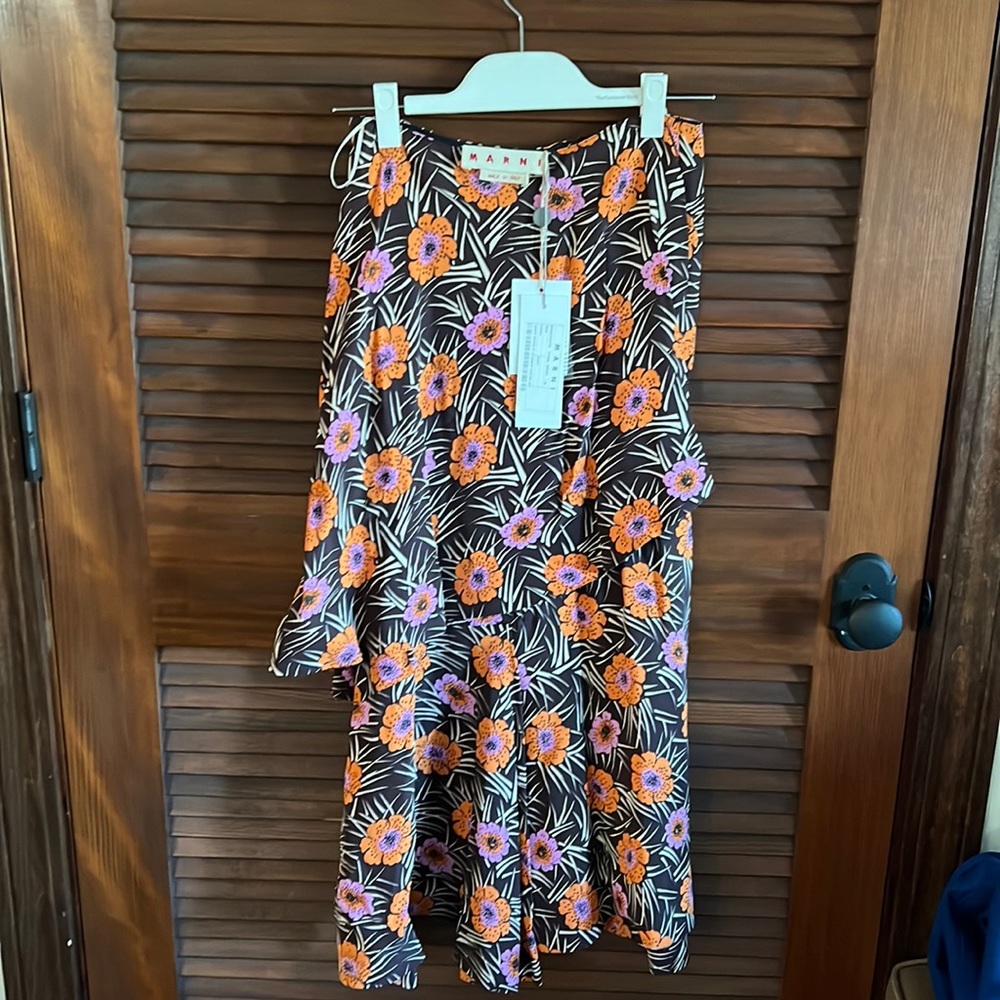 NWT Marni layered skirt